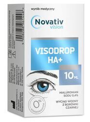 Novativ Vision Visodrop HA+ krople do oczu 10ml