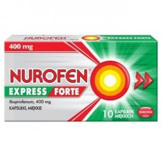 Nurofen Express Forte 400 mg  10 kapsułek