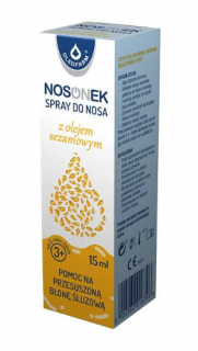 Oleofarm Nosonek spray do nosa z olejem sezamowym od 3 lat 15 ml