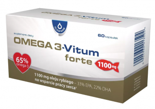 Oleofarm Omega 3-Vitum Forte 60 kapsułek
