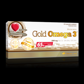 Olimp Gold Omega 3 65% kwasów tłuszczowych 60 kapsułek