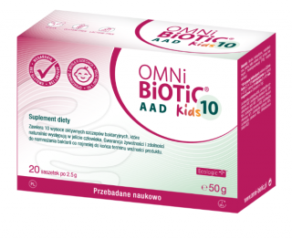 OMNi-BiOTiC AAD10 KIDS 20 saszetek x 2,5 g