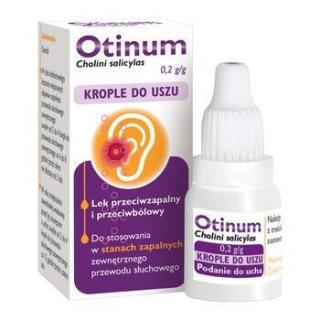 Otinum krople do uszu  10 g