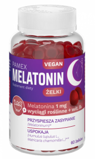 Pamex Melatonin żelki 60 sztuk