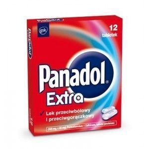 Panadol Extra  12 tabletek