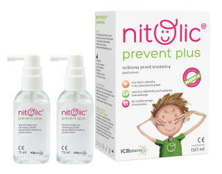 Pipi Nitolic Prevent Plus spray do ochrony przed wszawicą 150 ml
