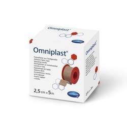 Plaster OMNIPLAST 2.5cm x 5m na tkaninie 1 sztuka