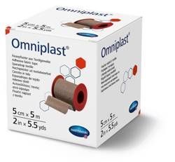 Plaster OMNIPLAST 5cm x 5m na tkananinie 1 sztuka