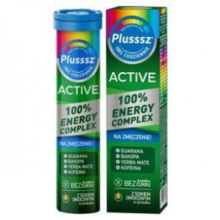 Plusssz Active 100% Energy  20 tabletek musujących