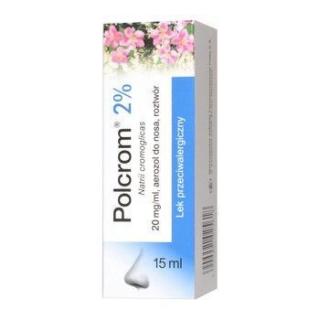 Polcrom 2% aerozol do nosa  15 ml