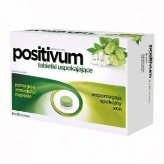 Positivum Tabletki uspokajające  180 tabletek