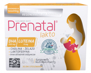 Prenatal Lakto 30 kapsułek twardych + 30 kapsułek miękkich