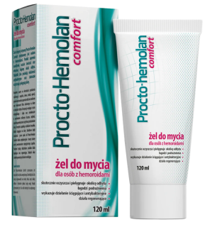 Procto-Hemolan Comfort żel do mycia dla osób z hemoroidami 120 ml