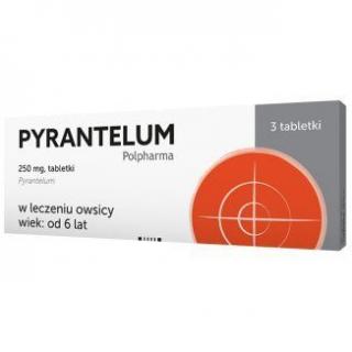 Pyrantelum Polpharma 250 mg  3 tabletki