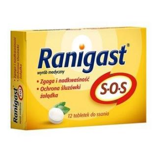 Ranigast SOS  12 tabletek