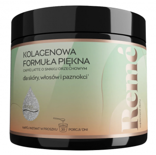 Reme Kolagenowa Formuła Piękna Caffe Latte smak orzechowy 150 g