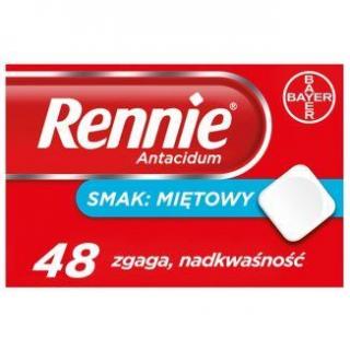 Rennie Antacidum  48 tabletek
