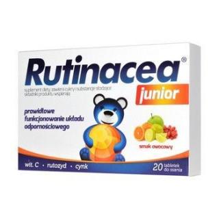 Rutinacea Junior 20 tabletek do ssania