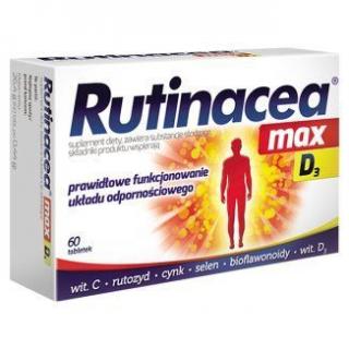 Rutinacea Max D3  60 tabletek