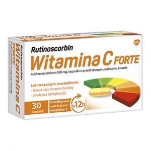 Rutinoscorbin Witamina C Forte  30 kapsułek