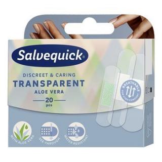 Salvequick plastry transparentne aloes 20 sztuk