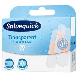 Salvequick plastry transparentne mix 20 sztuk