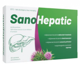SanoHepatic Zdrovit 60 tabletek