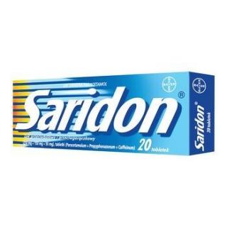 Saridon   20 tabletek