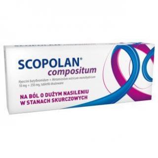 Scopolan compositum  10 tabletek
