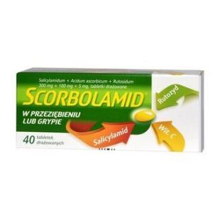 Scorbolamid  40 tabletek