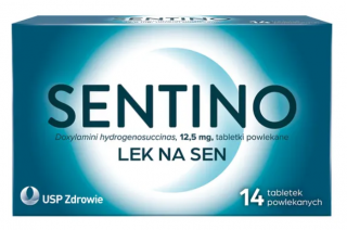 Sentino 12,5 mg 14 tabletek powlekanych