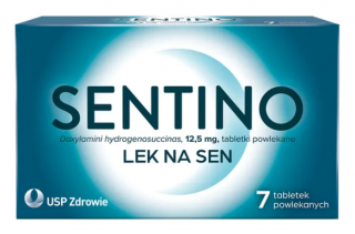 Sentino 12,5 mg 7 tabletek powlekanych