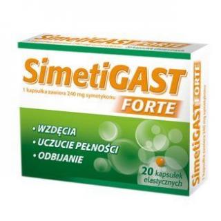 Simetigast Forte  20 kapsułek