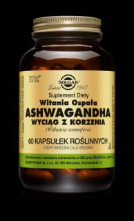 SOLGAR Ashwagandha  60 kapsułek