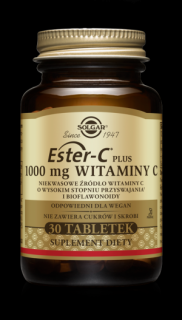 SOLGAR Ester-C 1000 mg Witaminy C  30 tabletek