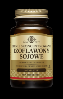SOLGAR Izoflawony sojowe 30 tabletek