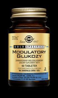 SOLGAR Modulatory Glukozy  60 kapsułek