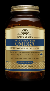 SOLGAR Pełne Spektrum Omega  120 kapsułek