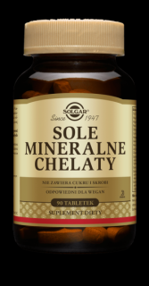 SOLGAR Sole mineralne 90 tabletek