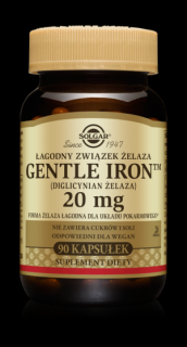 SOLGAR Żelazo Gentle Iron  90 kapsułek