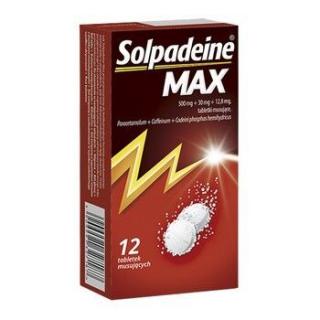Solpadeine Max 12 tabletek musujących