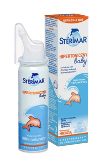 Sterimar Baby spray hipertoniczny z miedzią dla dzieci od 3 miesiąca 50 ml