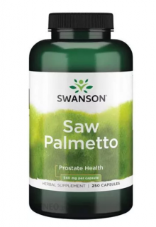 Swanson Saw Palmetto Palma Sabałowa 540 mg  250 kapsułek