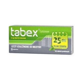 Tabex  100 tabletek