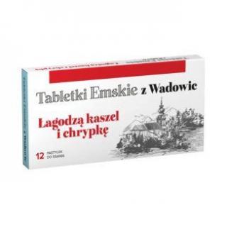 Tabletki Emskie z Wadowic  12 pastylek