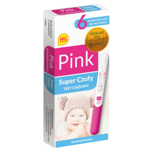 Test Pink Strumieniowy Super Czuły 1 sztuka