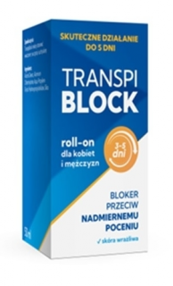 Transpiblock roll-on bloker przeciw nadmiernemu poceniu się 50 ml