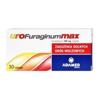 UroFuraginum Max 100 mg   30 tabletek