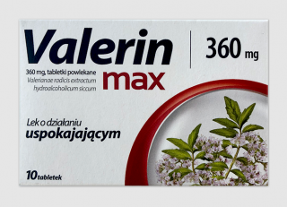 Valerin Max 360mg 10 tabletek