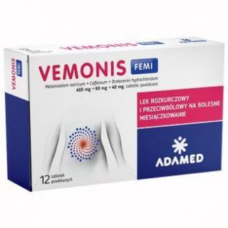 Vemonis Femi  12 tabletek